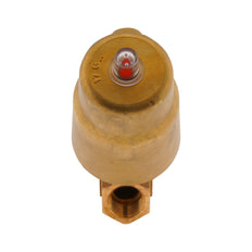G2'' PTFE/NBR 16bar NC Angle Seat Valve Brass/Alu AL2