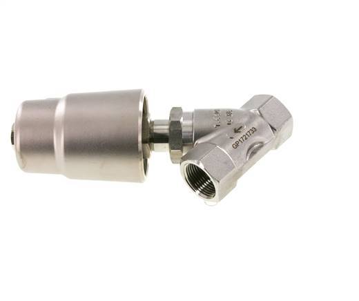 G3/4'' PTFE 20bar NO Angle Seat Valve Stainless-Steel/Brass AL2
