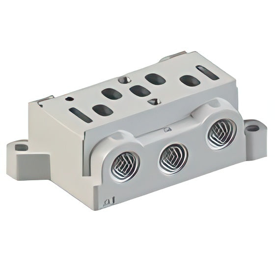 SMC Sub-plate G1/8'' Size 1/2 For EVS1-01/1-02 Series - VS1-02-A01F