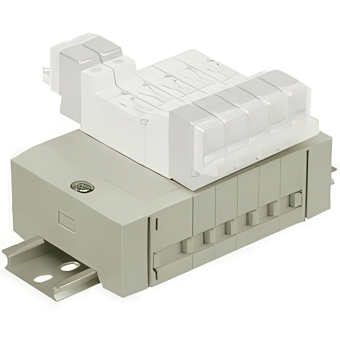 SMC Valve Manifold DIN Rail D-Sub 4mm Push-In - SS5Y3-45NFD-07D-C4