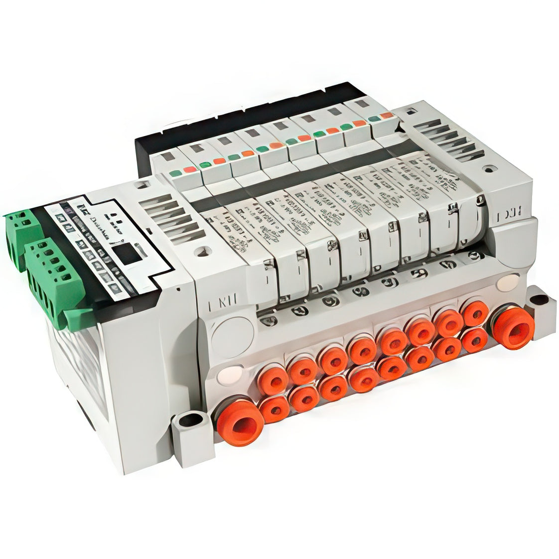 SMC Valve Manifold EX120/123/124 with Transmission System 4mm Push-in - VV5Q11-12C4S0-K