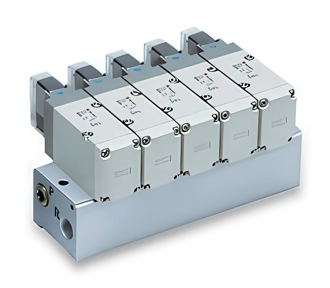 SMC Manifold For 3-Way Valves G3/8'' - VV3P5-41-091-03F