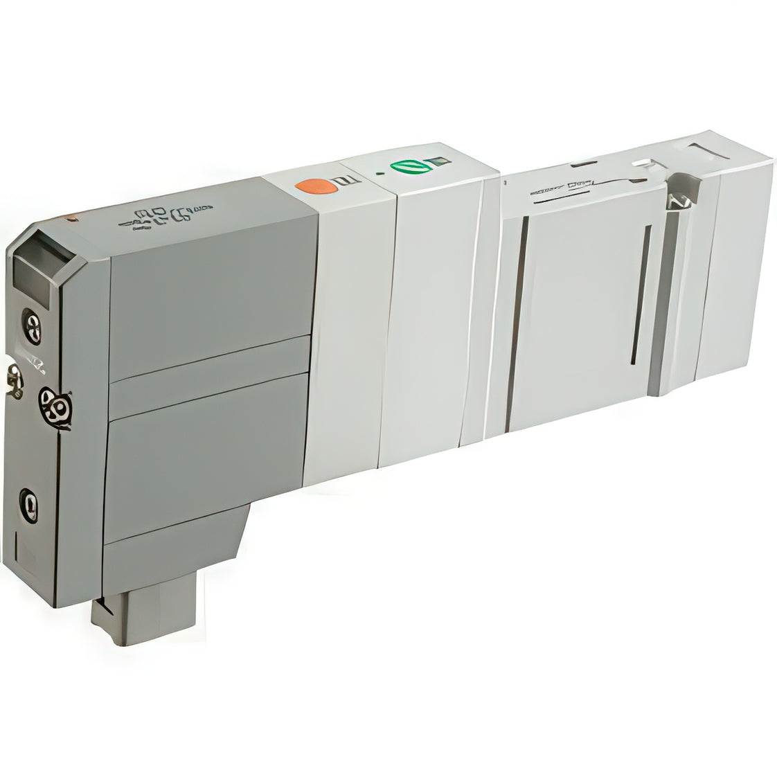 SMC 5/3-Way Sub-Base Pneumatic Solenoid Valve - SV2500R-5FU