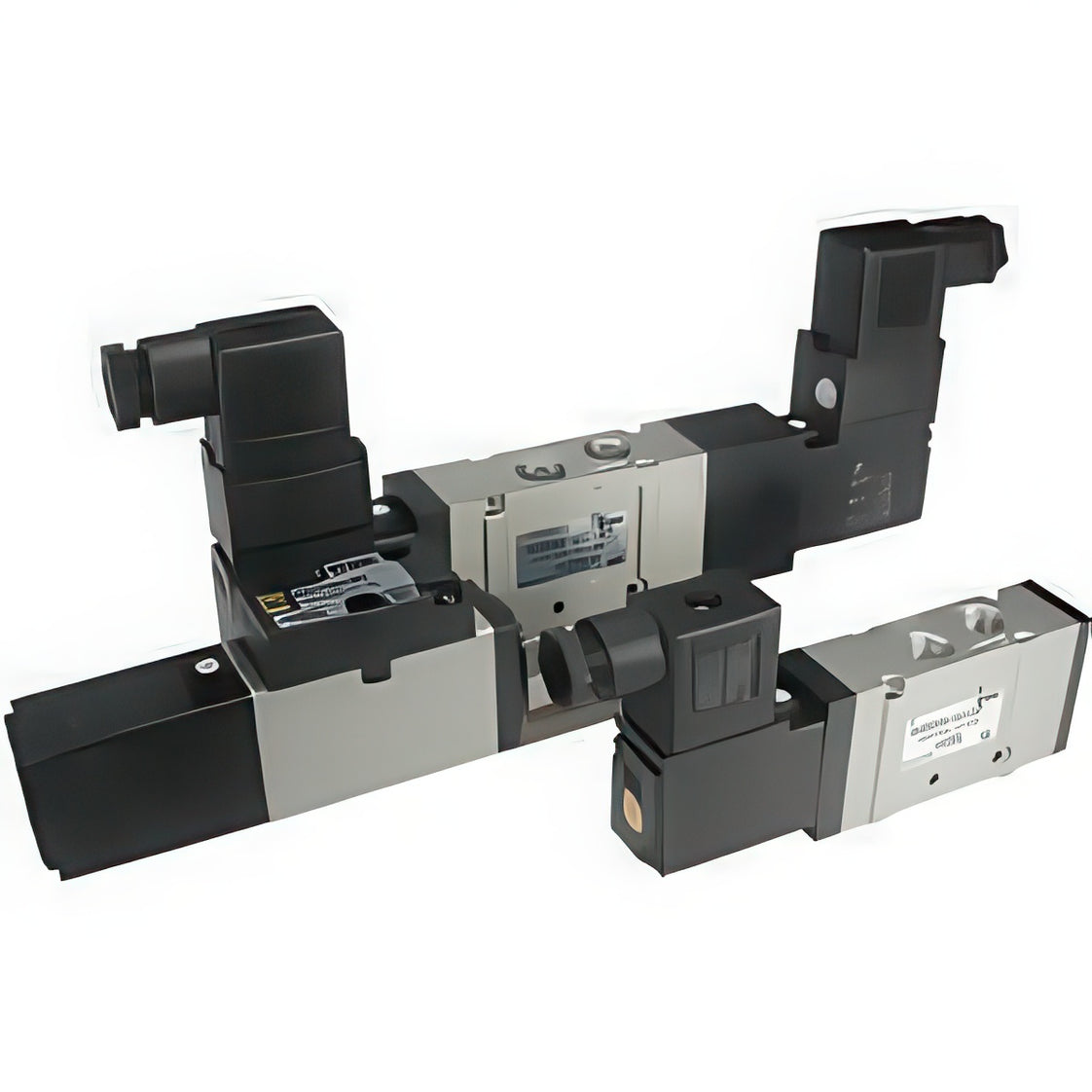 SMC 5/3-Way In-Line Pneumatic Solenoid Valve G1/4'' - VFS2430-5YOB-02F
