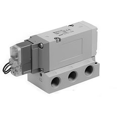 SMC 5/2-Way Sub-Base Pneumatic Solenoid Valve Rc Thread With Rectifier - VF3140-5DO1