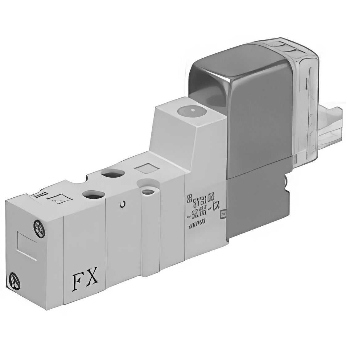 SMC 5/3-Way Sub-Base Pneumatic Solenoid Valve - SYJ3443-5MOZ-Q