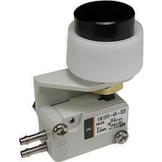 SMC 3/2-Way Micro Pneumatic Button Activated Valve 2.5/3/4mm Hose Barb - VM1000-4NU-32R