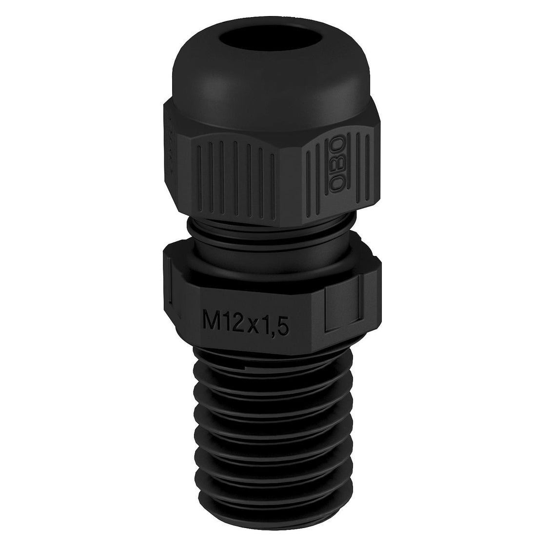 Metric M16 Cable Gland With Strain Relief IP68 Black PA - 2022966 [10 Pieces]