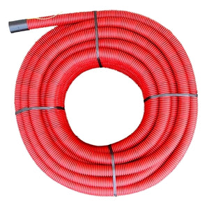 PE-HD Cable Protection Conduit 50x40mm Red 50M - MBR050 [50 Meters]