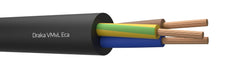 Draka VMVL Eca 3G2.5mm² Flexible Vinyl Cable Black - 803893 [100 Meters]