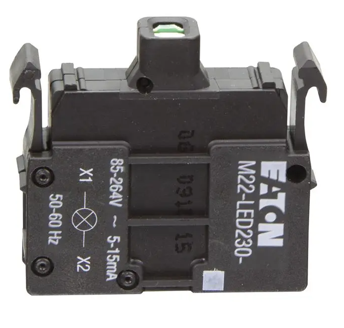 Front Mount Blue LED Indicator Light 85-264VAC - 218059