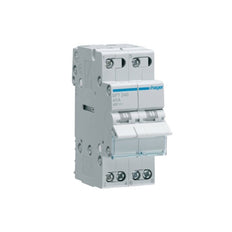 Hager 40A 2 Pole Modular Changeover Switch I-0-II - SFT240