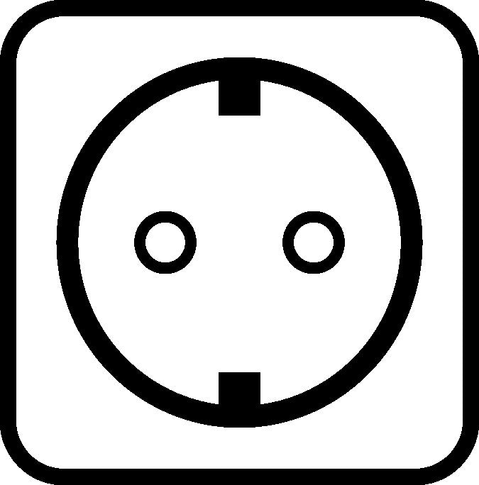 Jung WG600 Wall Outlet Box (WCD Switchgear) (European Socket) - 620N