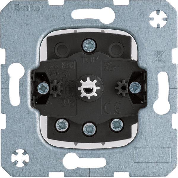 Hager Berker Three-Position Switch - 386113