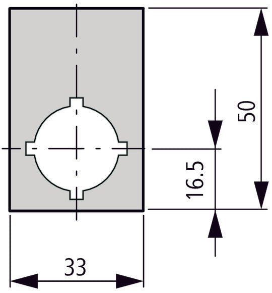 Emergency Stop Label Yellow 50x33mm - 216470 [2 Pieces]