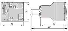 Eaton SmartWire-DT Function Module For DILM Controllers - 118561 [5 Pieces]