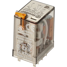 Finder 55.32 Industrial Relay 2CO 10A 24VAC With Test Button - 55.32.8.024.0040
