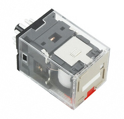Omron MKS 3PDT 10A Plug-in Relay With LED And Test Button - MKSN8562A