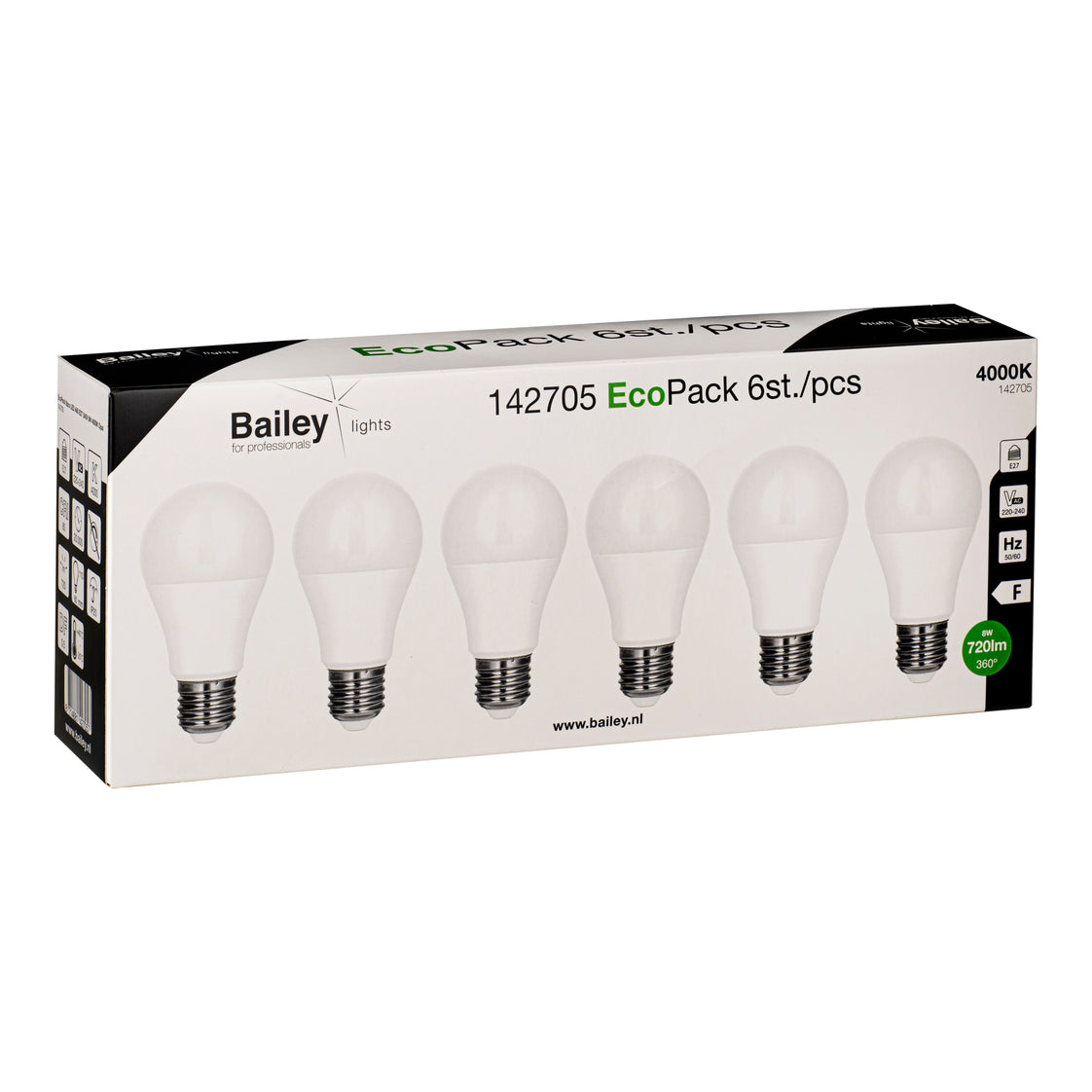 Bailey EcoPack LED-lamp - 142705 [6 Pieces]