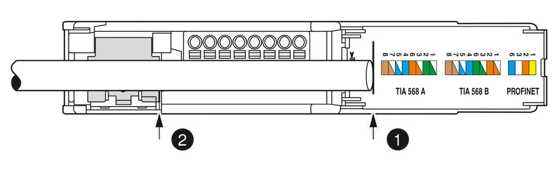 Phoenix Contact Patch Cable Twisted Pair For industry - 2703016