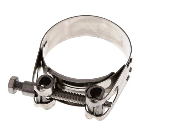 68 - 73 mm Hose Clamp with a Stainless Steel 304 25 mm band - Norma