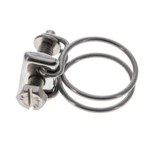 24 - 27 mm Hose Clamp Galvanised Steel
