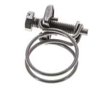 24 - 27 mm Hose Clamp Galvanised Steel