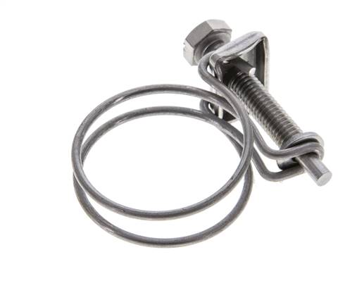 31 - 35 mm Hose Clamp Galvanised Steel