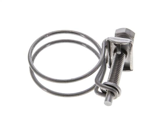 31 - 35 mm Hose Clamp Galvanised Steel