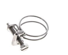 33 - 37 mm Hose Clamp Galvanised Steel