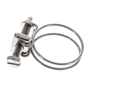 33 - 37 mm Hose Clamp Galvanised Steel