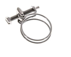 33 - 37 mm Hose Clamp Galvanised Steel