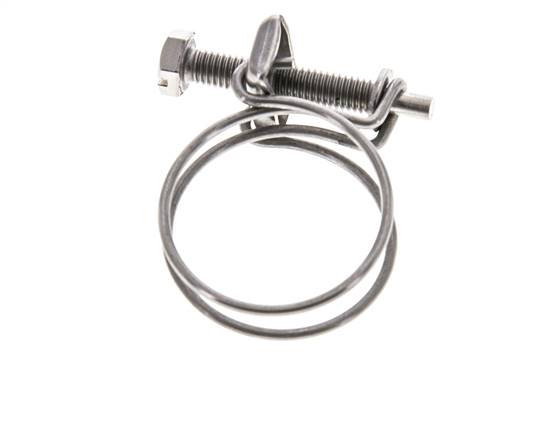 33 - 37 mm Hose Clamp Galvanised Steel