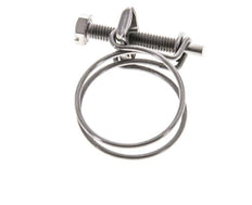33 - 37 mm Hose Clamp Galvanised Steel