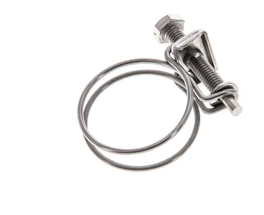 33 - 37 mm Hose Clamp Galvanised Steel