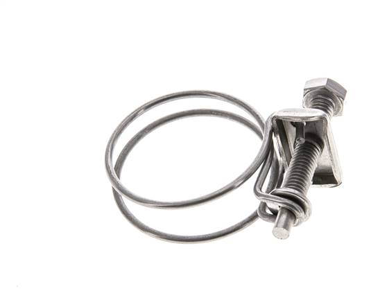 33 - 37 mm Hose Clamp Galvanised Steel