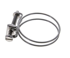 49 - 55 mm Hose Clamp Galvanised Steel