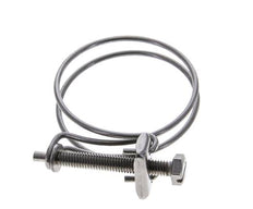 49 - 55 mm Hose Clamp Galvanised Steel