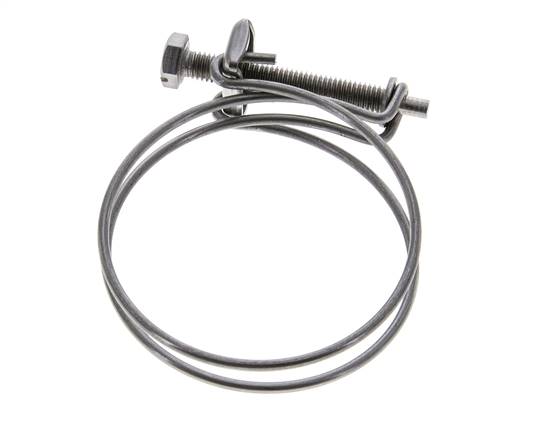 59 - 65 mm Hose Clamp Galvanised Steel