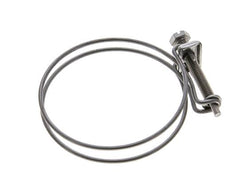 70 - 75 mm Hose Clamp Galvanised Steel
