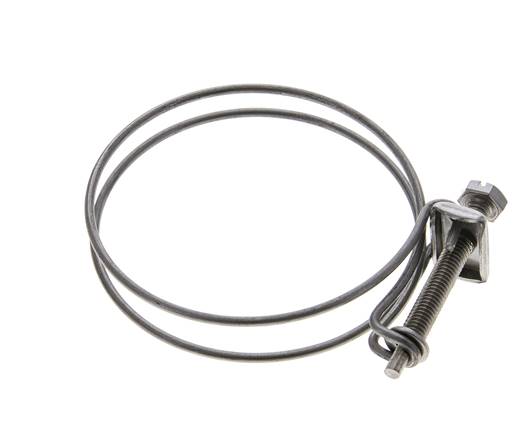 70 - 75 mm Hose Clamp Galvanised Steel