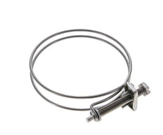 75 - 80 mm Hose Clamp Galvanised Steel