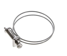 75 - 80 mm Hose Clamp Galvanised Steel