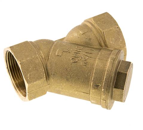 G1 1/2'' Y-Strainer 0.2mm 70-Mesh Brass NBR 20bar/290psi