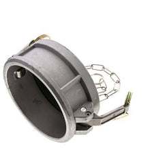 Camlock DN 90 (4'') Aluminium Coupling End Cap Type DC MIL-C-27487