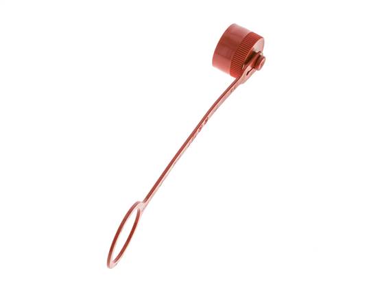 17.4 mm Plastic Dust Protection Cap For Coupling socket with Chain