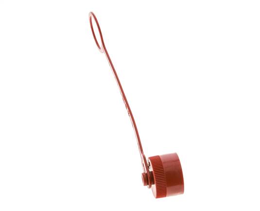 17.4 mm Plastic Dust Protection Cap For Coupling socket with Chain