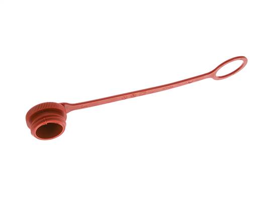 M 32 x 3 Plastic Dust Protection Cap For Coupling plug with Chain
