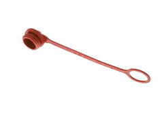 M 32 x 3 Plastic Dust Protection Cap For Coupling plug with Chain