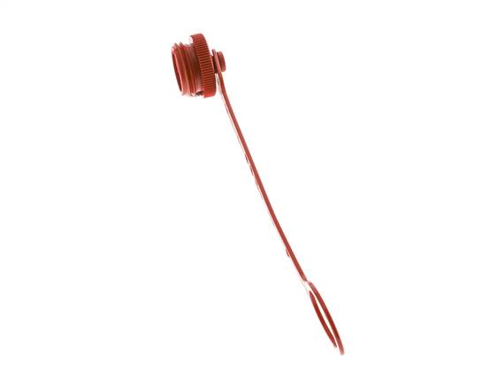 M 32 x 3 Plastic Dust Protection Cap For Coupling plug with Chain